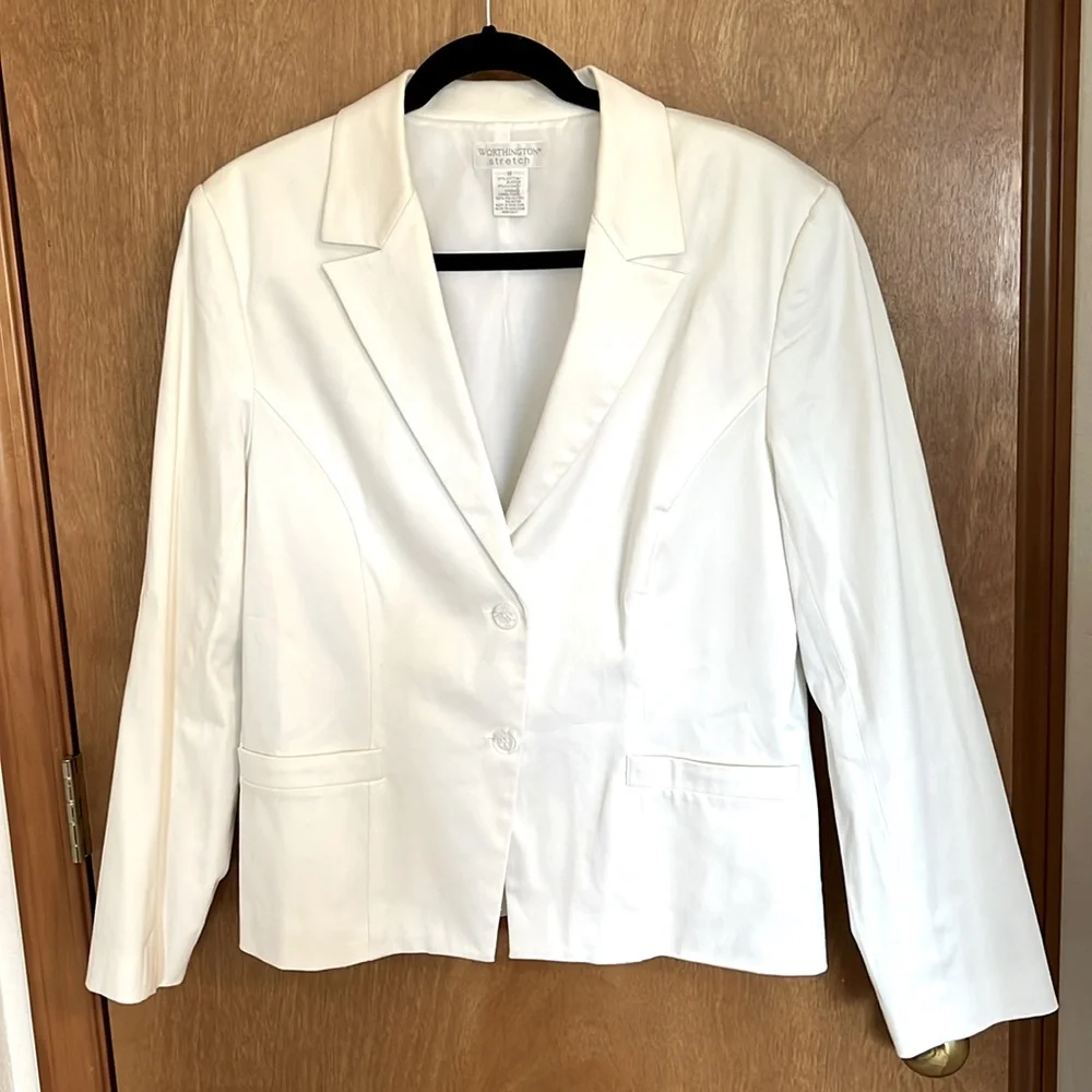 Worthington Stretch Blazer 14 - Picture 1 of 3